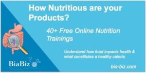 How Nutritious are your Products?