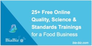 free quality, science & standards training