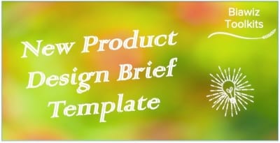 New product Design Brief